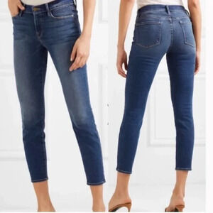 Frame Le Skinny de Jeanne Crop Jeans